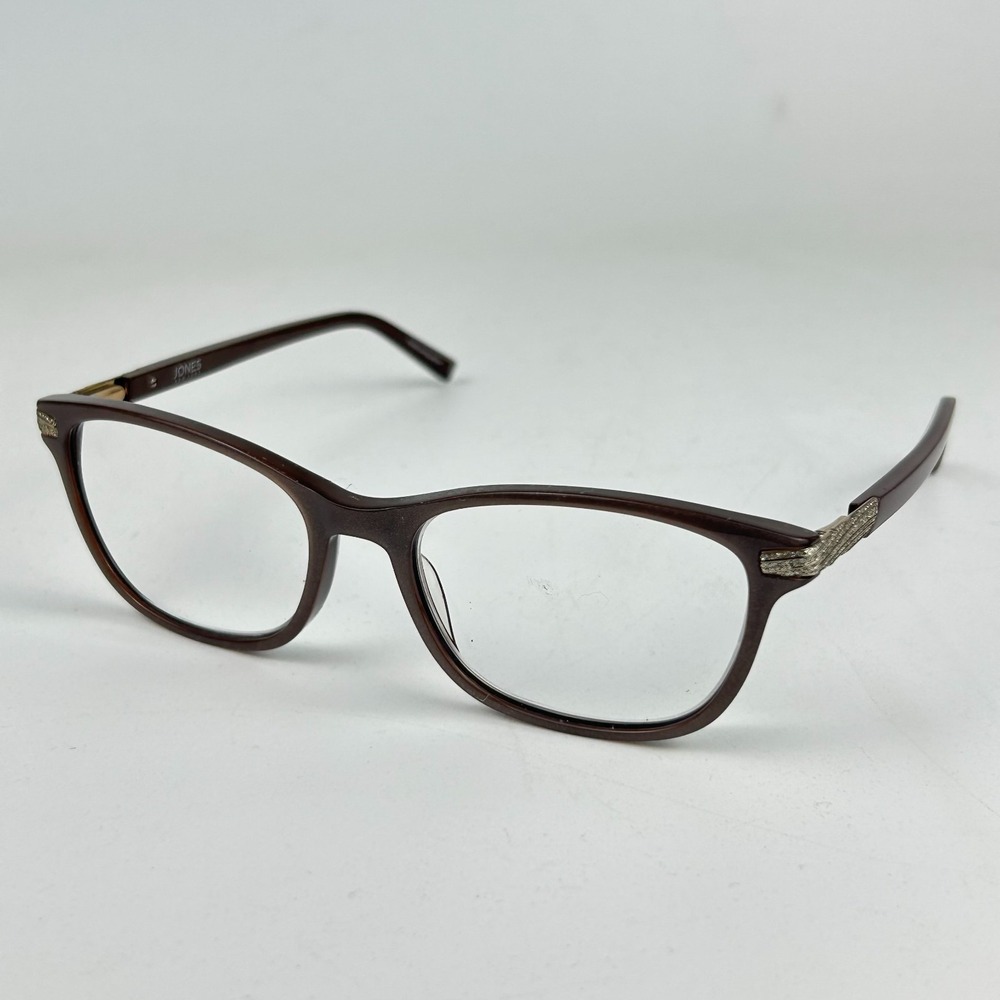 Jones New York J768 Women Eyeglasses Frame Taupe Plastic Full Rim 53-17-135 mm